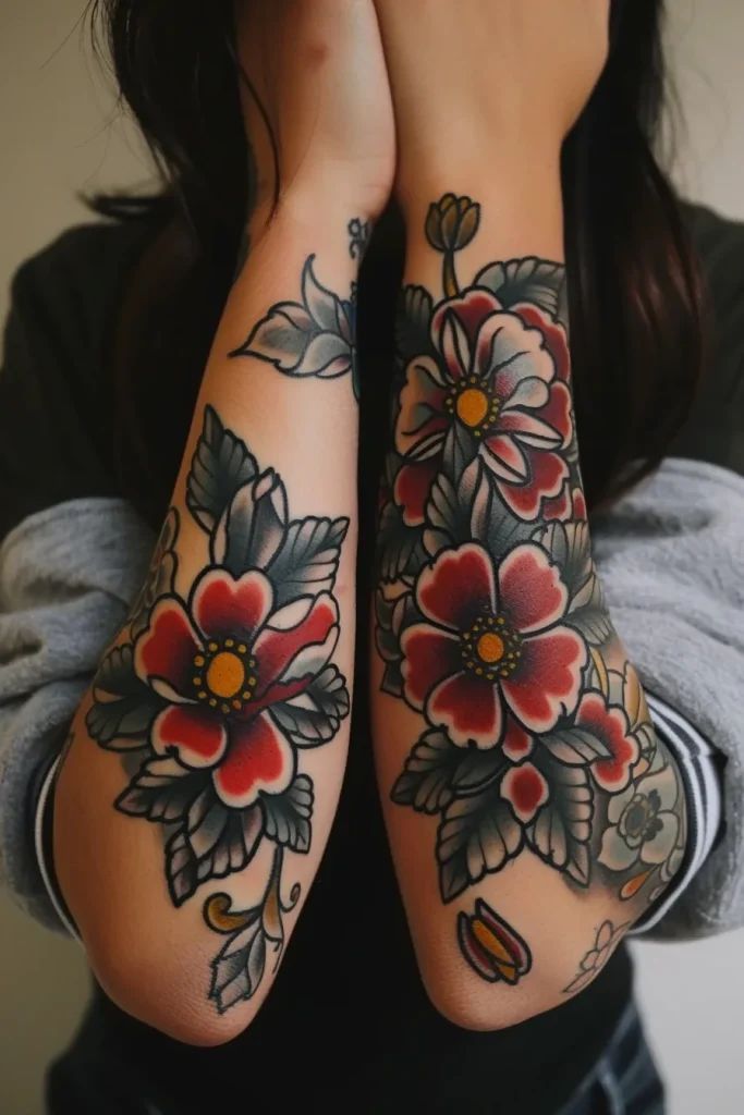 Floral Tattoos